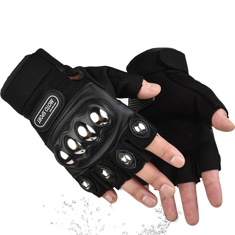 Half Finger Protective Motorcy - Motorcycle Glove Knuckle recension och pris